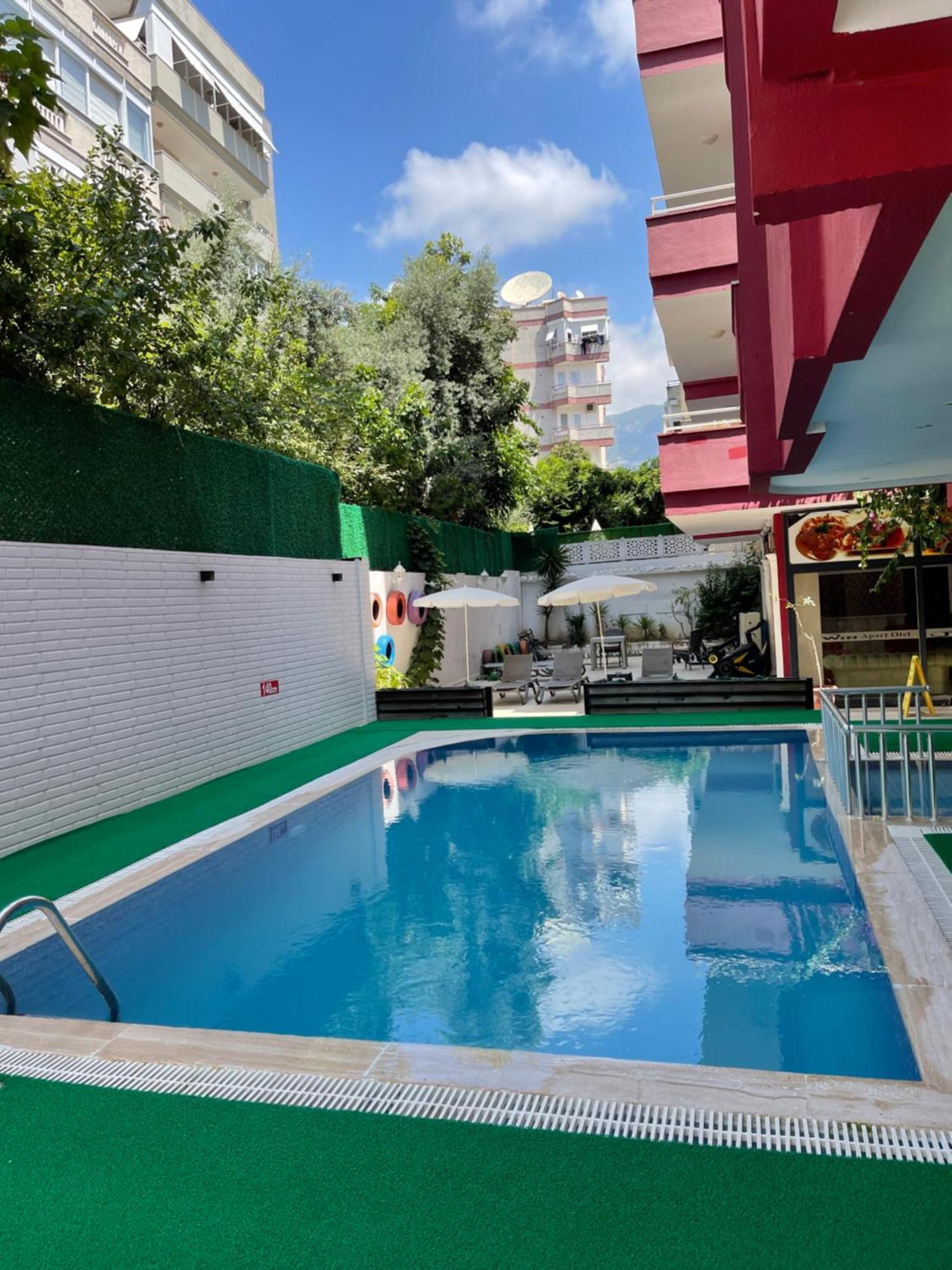 Twin Apart Hotel Alanya Exteriér fotografie