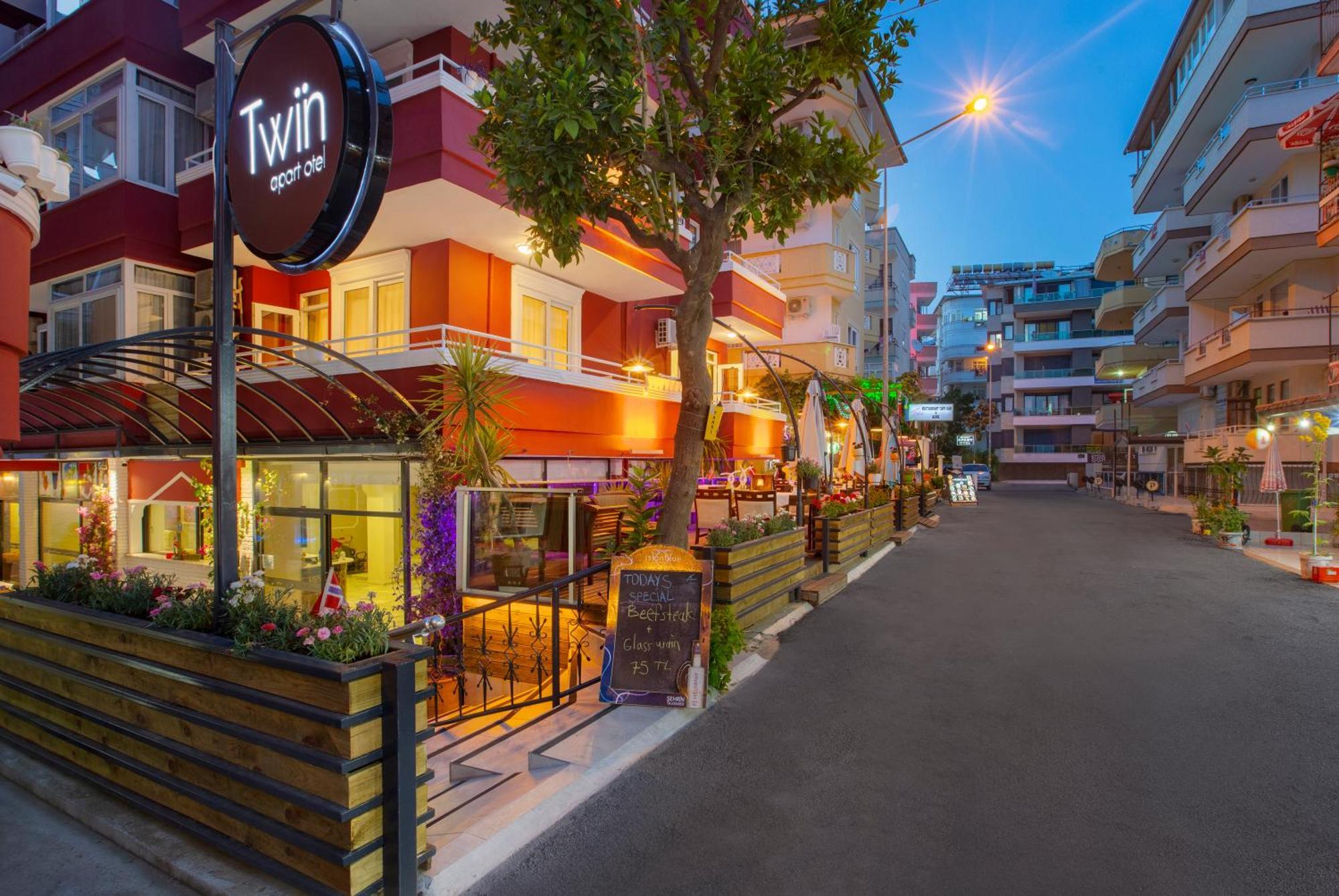 Twin Apart Hotel Alanya Exteriér fotografie